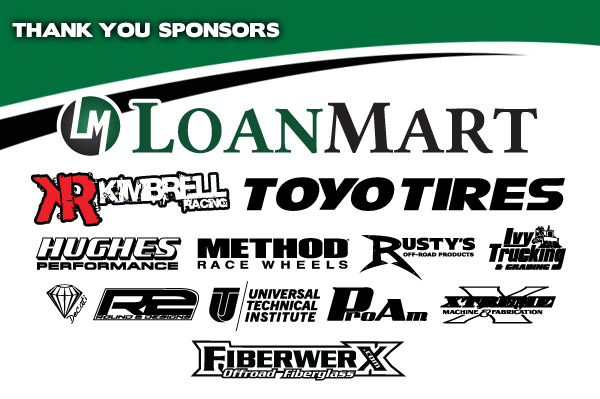 Austin Kimbrell Sponsors, Loan Mart, Toyo Tires