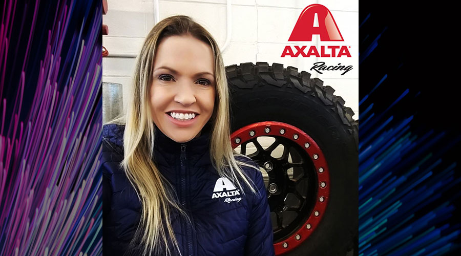 Sarah Burgess teams up with Axalta for the 2019 Lucas Oil Off Road Racing Series